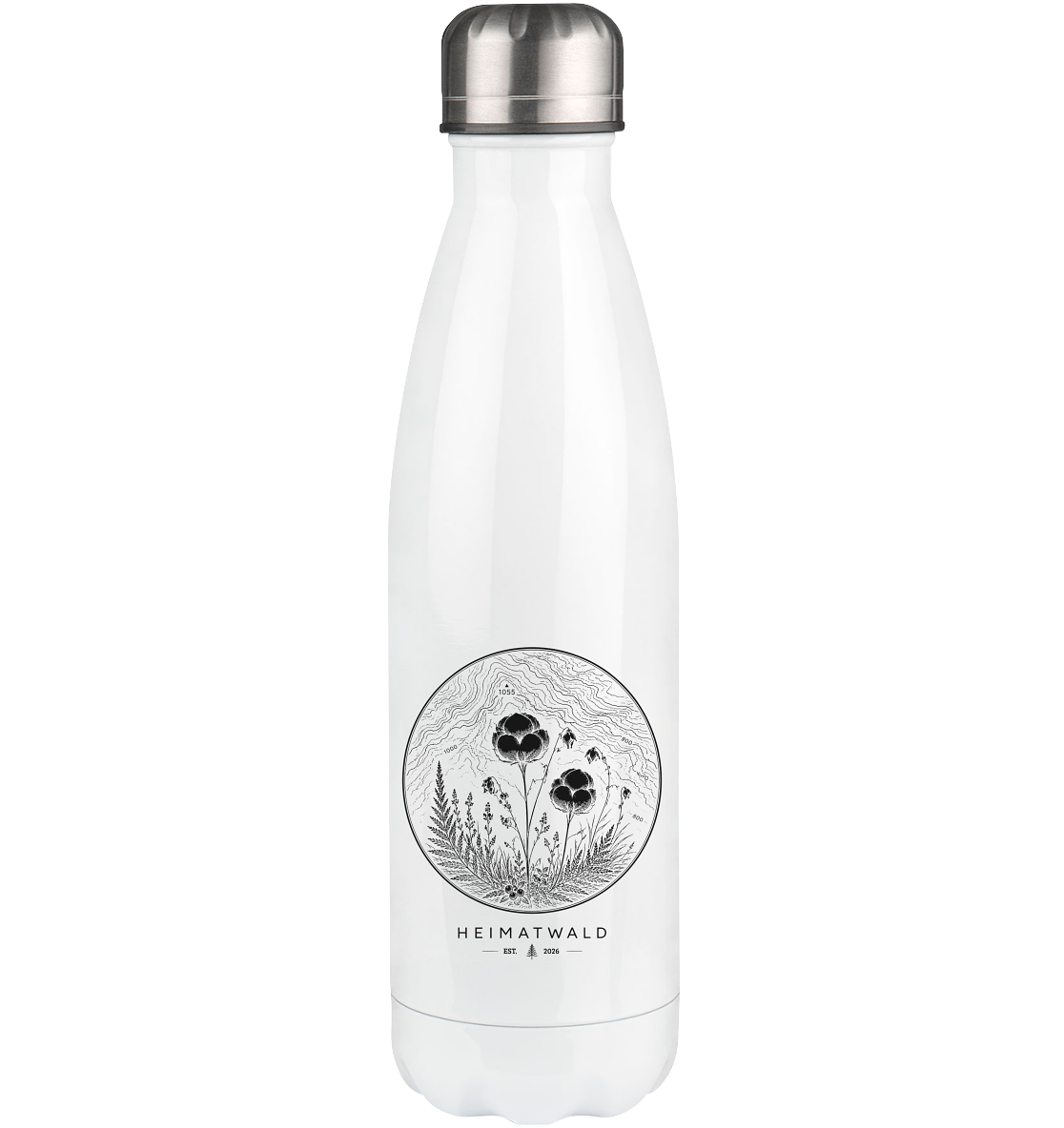 Thermoflasche 500 ml – Wollgras