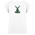 HeimatWald Damen T Shirt Flow Fit in Weiß mit Naturmotiv – Produktansicht
