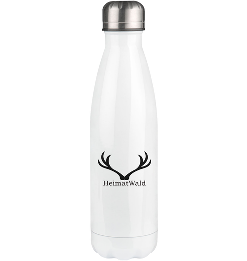 HeimatWald Thermoflasche Yoga Hirsch mit Yoga-Hirsch-Motiv – Produktansicht