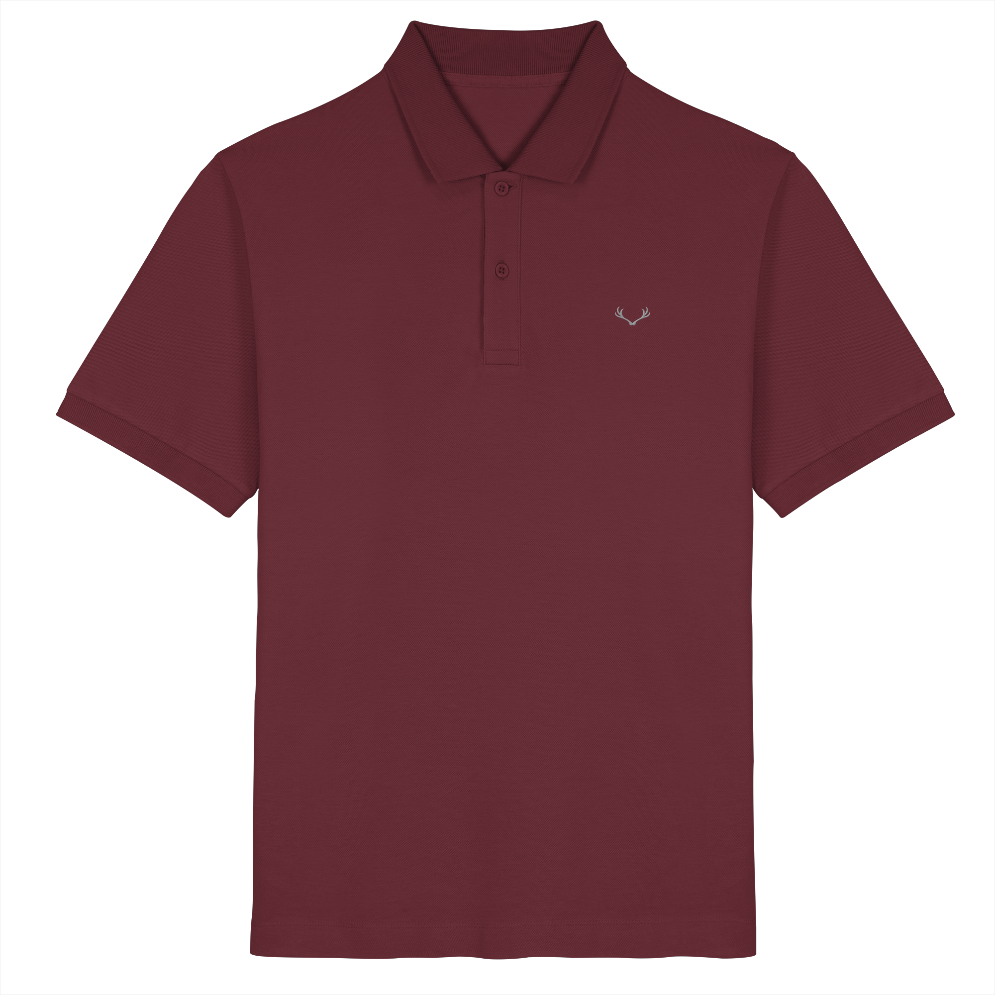 Poloshirt – Geweih Edition | Bio 🌿