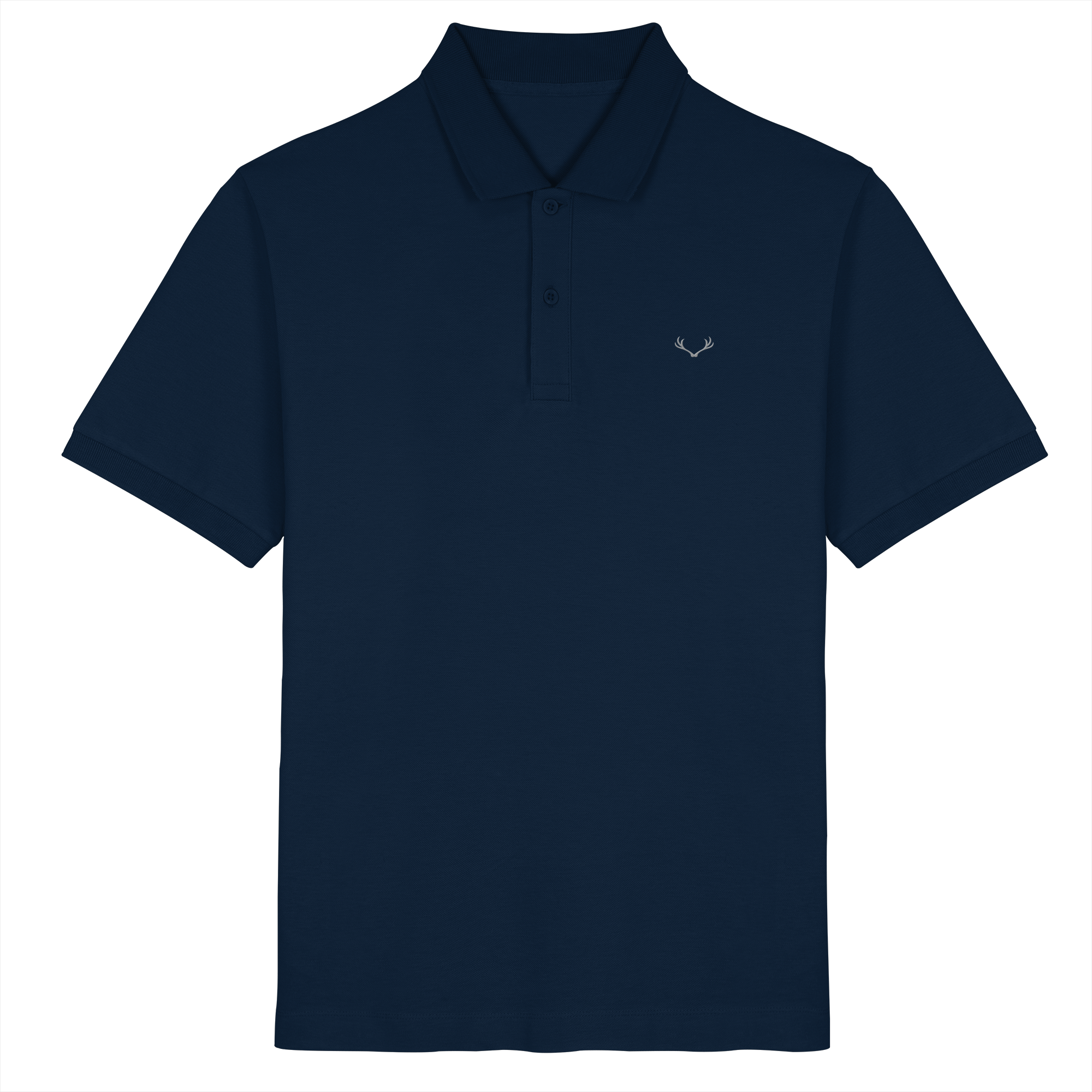 Poloshirt – Geweih Edition | Bio 🌿