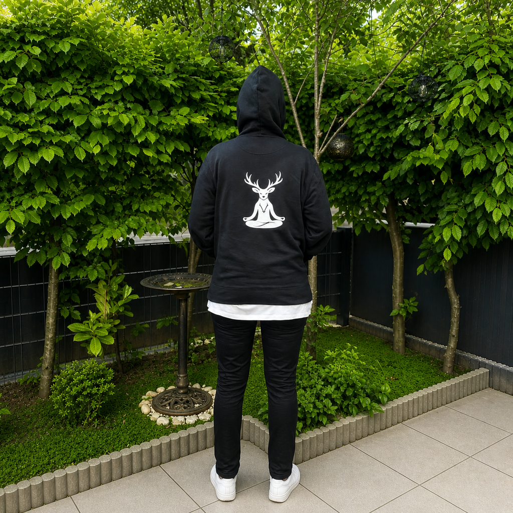 Zip Hoodie – Black Forest | Bio 🌿