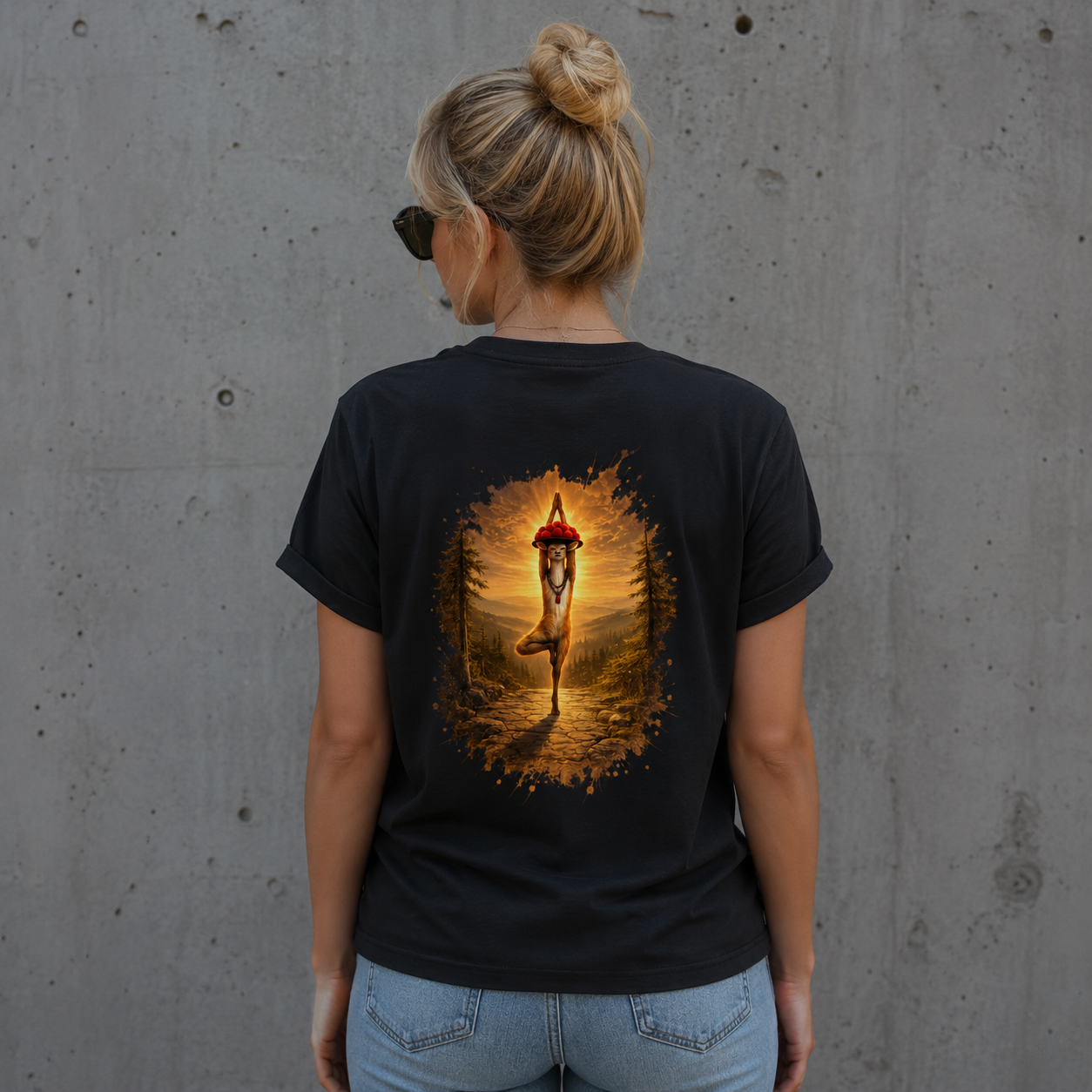 Bio T-Shirt Waldruhe Reh