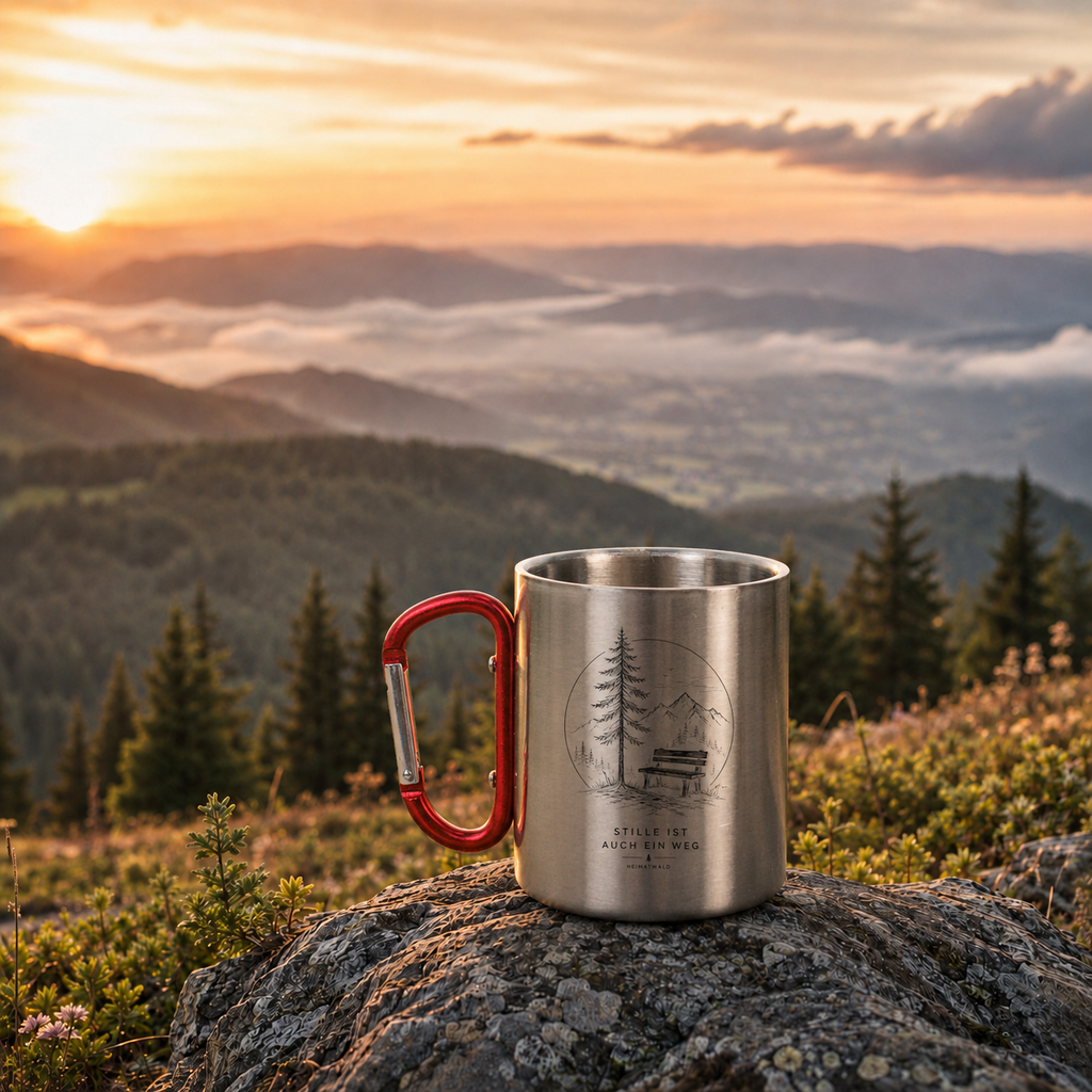 Edelstahl Tasse – Stille