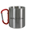 Höhenlinie  - Edelstahl Tasse