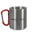 Edelstahl Tasse – Höhenlinie