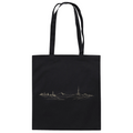 Höhenlinie  -  Bio Baumwolltasche