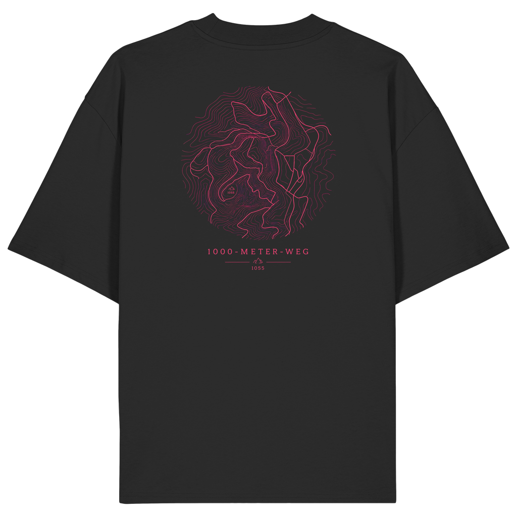 Bio Shirt · 1000 Meter Weg - Oversized