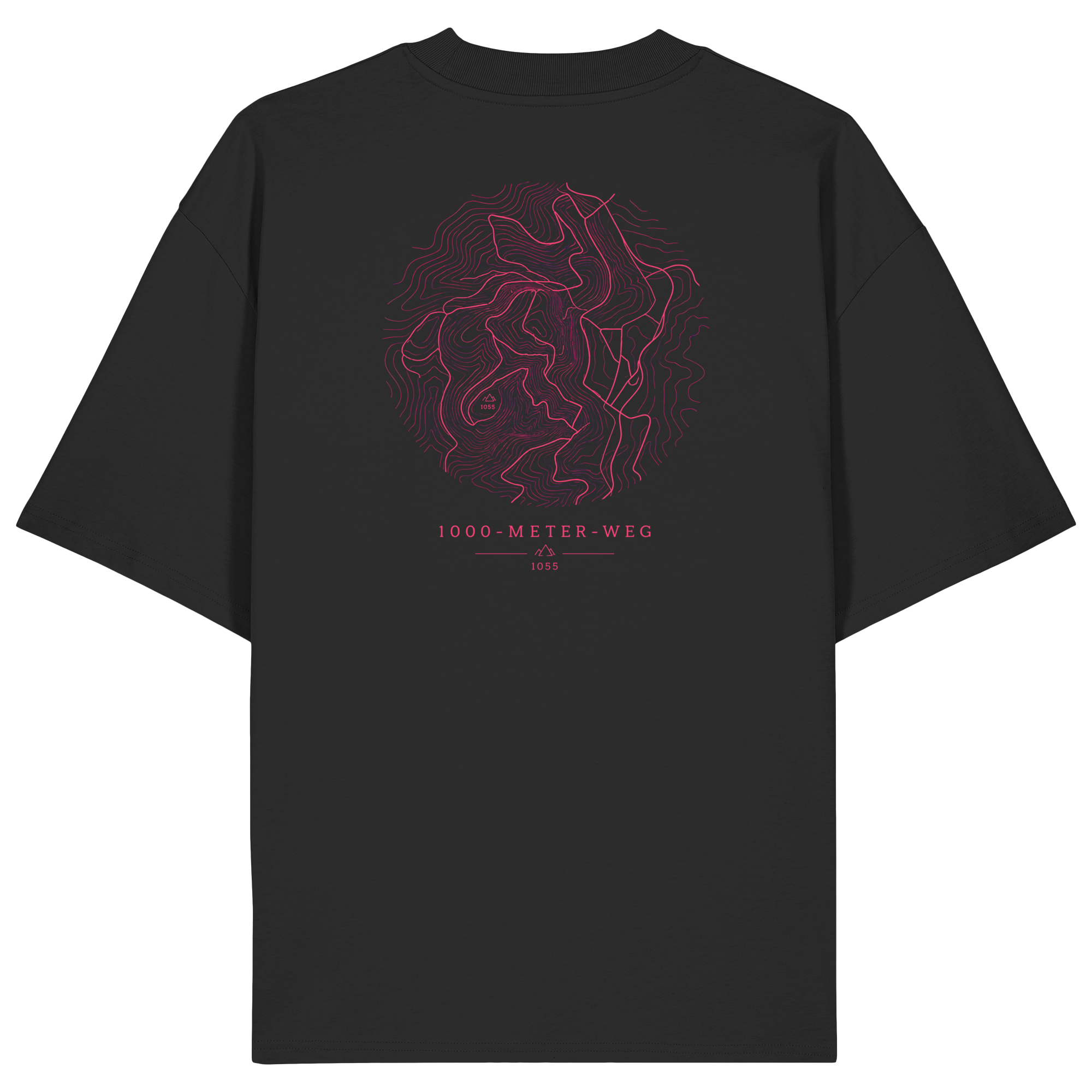 Bio Shirt · 1000 Meter Weg - Oversized
