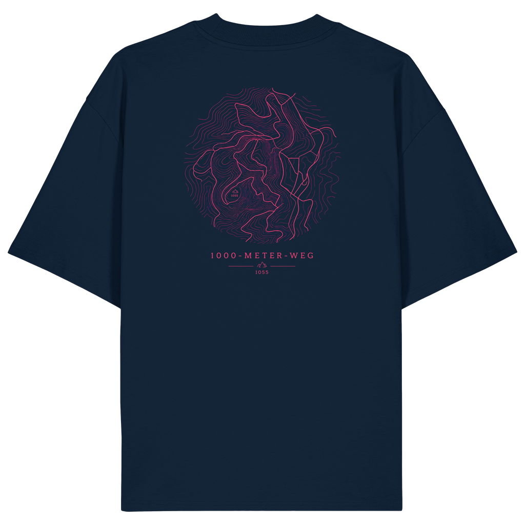 Bio Shirt · 1000 Meter Weg - Oversized