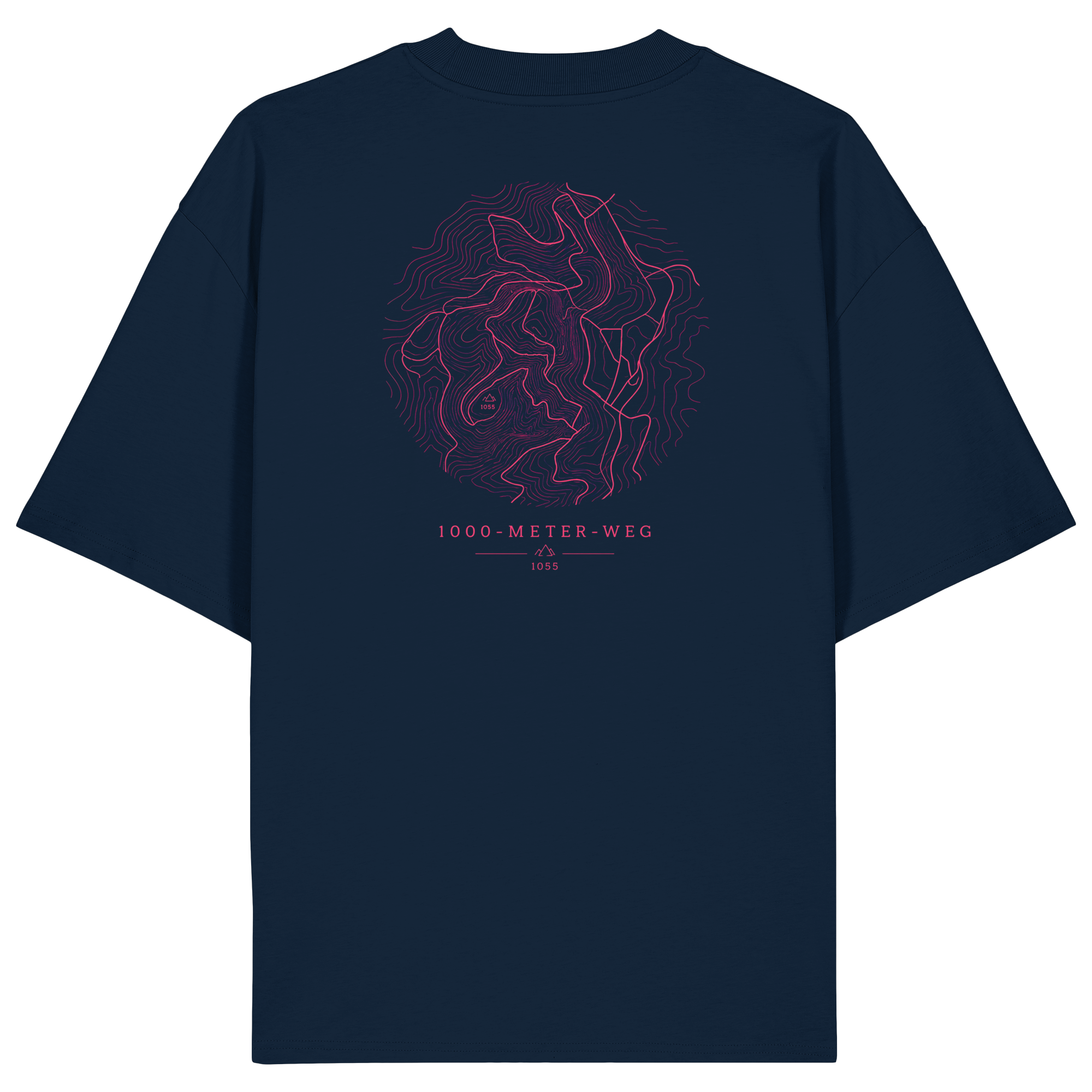 Bio Shirt · 1000 Meter Weg - Oversized