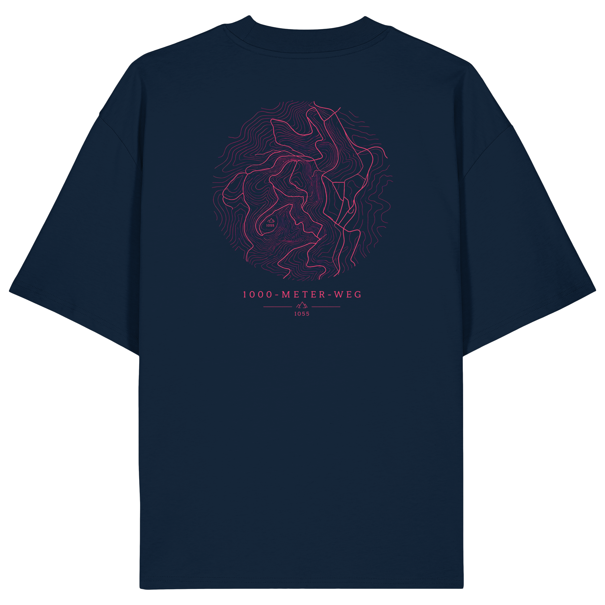Bio Shirt · 1000 Meter Weg - Oversized