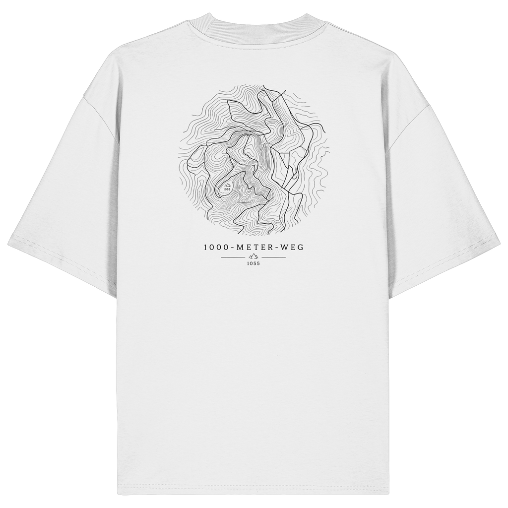 Bio Shirt · 1000 Meter Weg - Oversized
