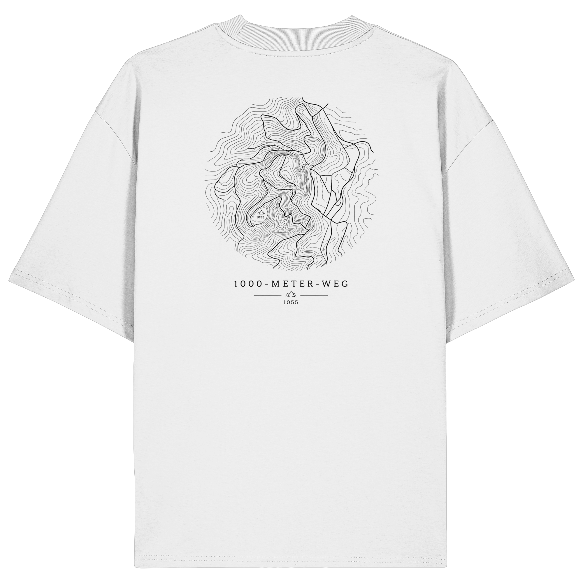 Bio Shirt · 1000 Meter Weg - Oversized