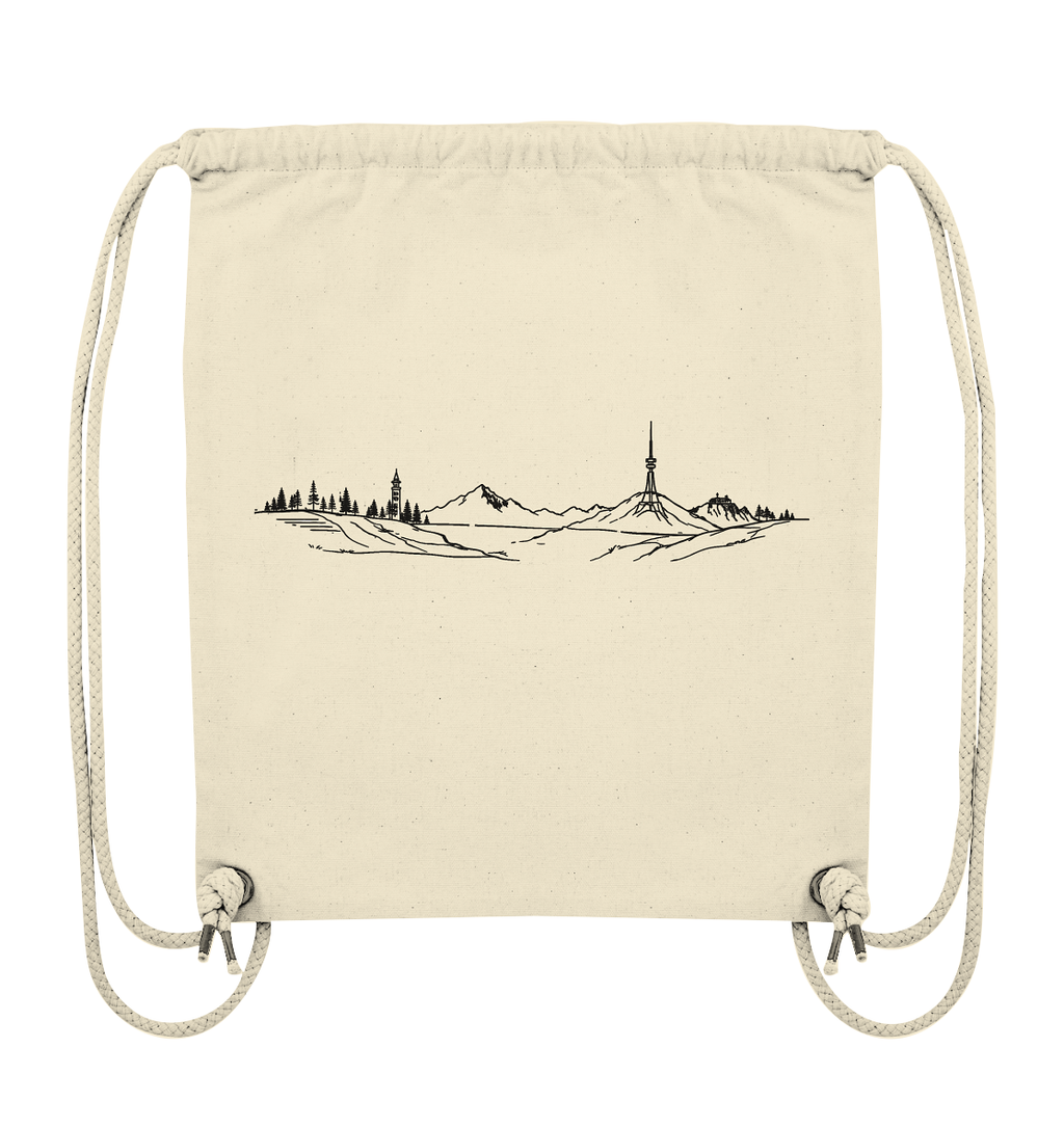 Bio Gym Bag - Höhenlinie