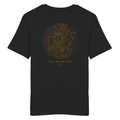 Schwarzwald 1000 Meter Weg Rückenmotiv auf Bio T-Shirt