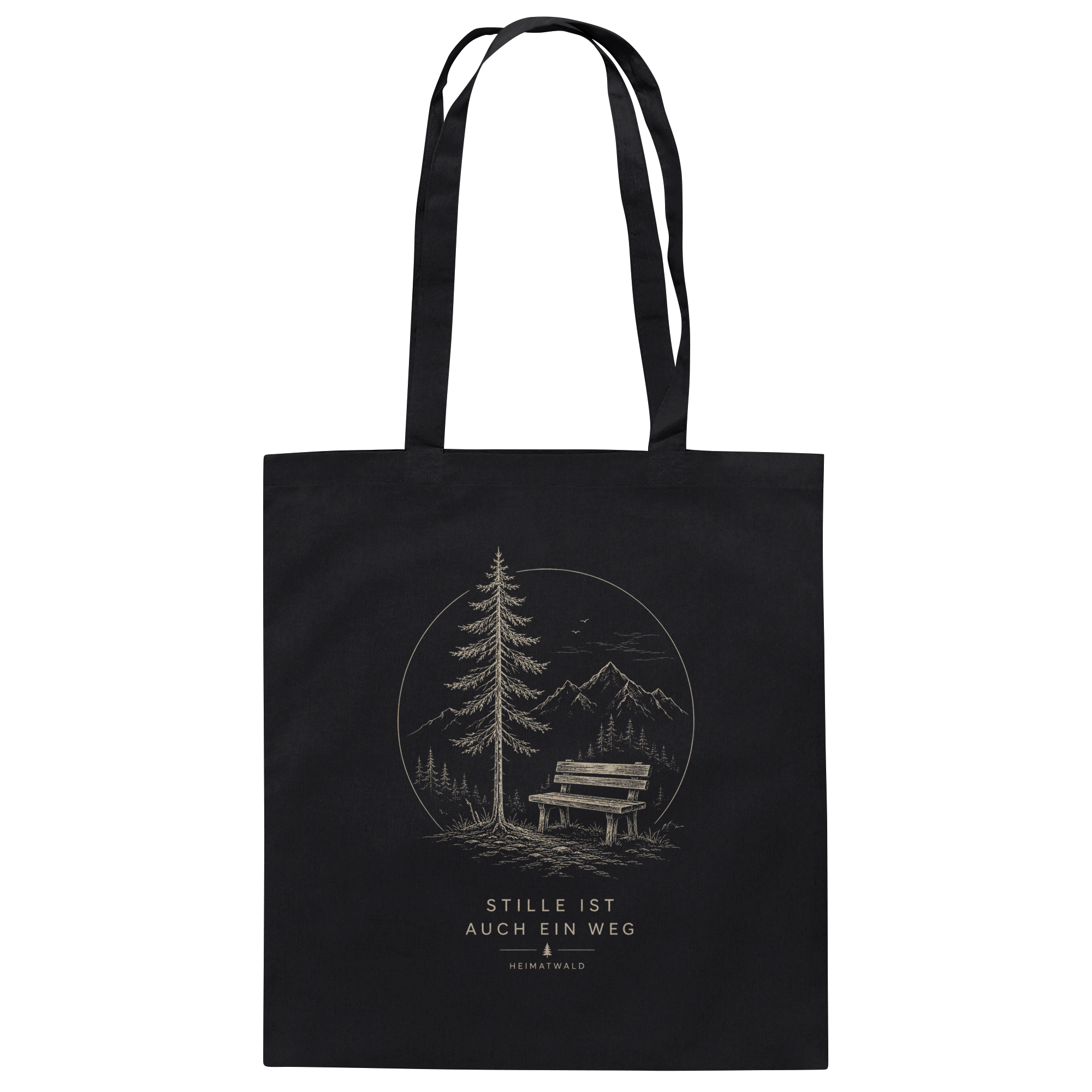 Stille - Bio Baumwolltasche