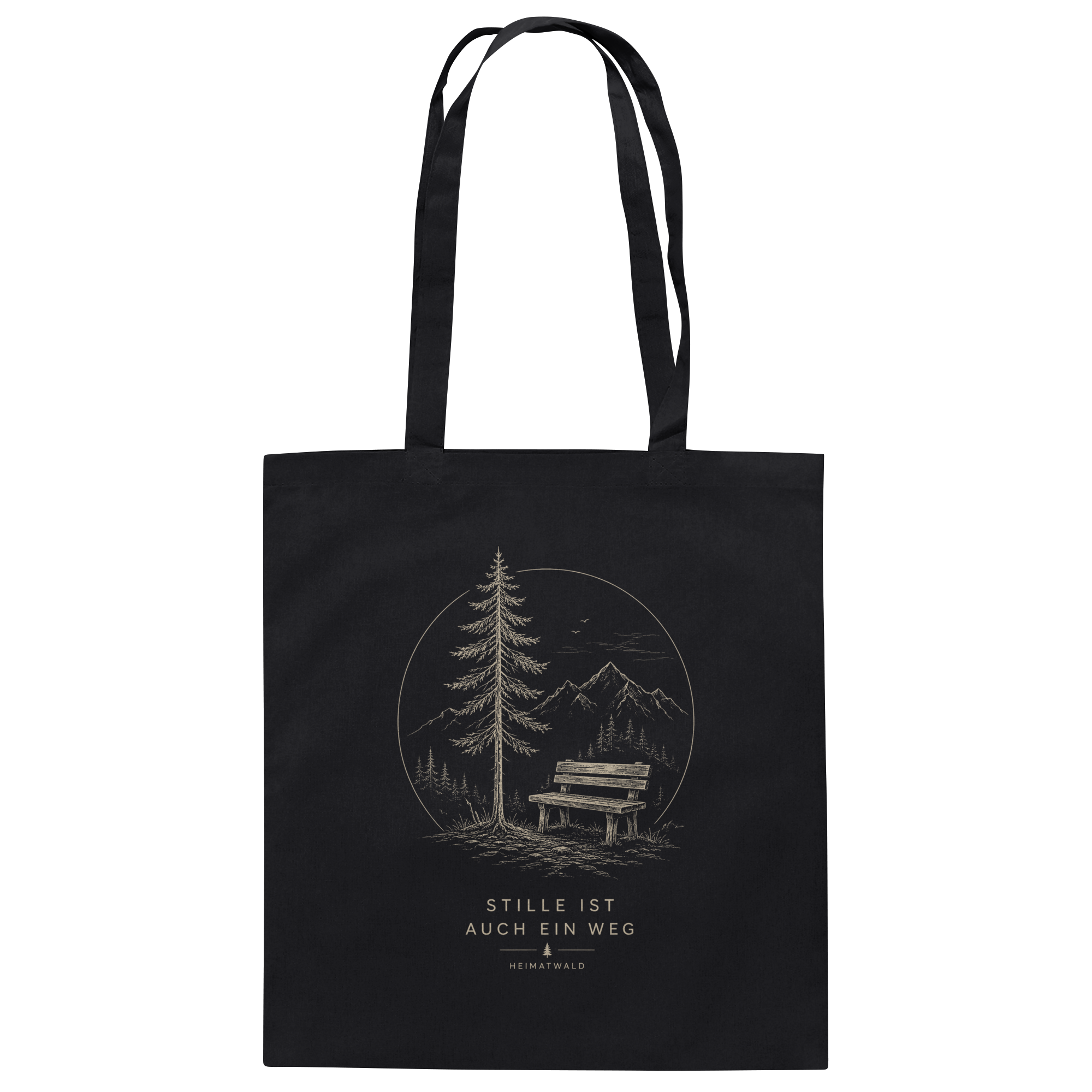 Bio Baumwolltasche – Stille